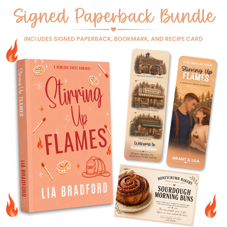 PREORDER- STIRRING UP FLAMES - PAPERBACK - SIGNED