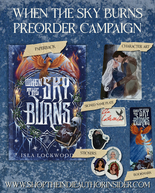 When the Sky Burns - Signed with Goodies