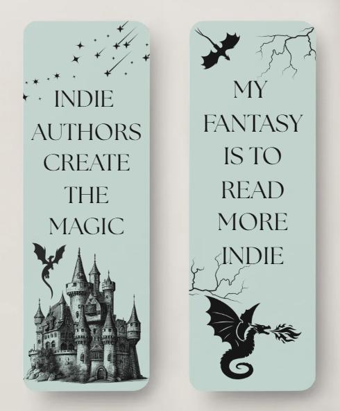 My Fantasy is to Read Indie Bookmark