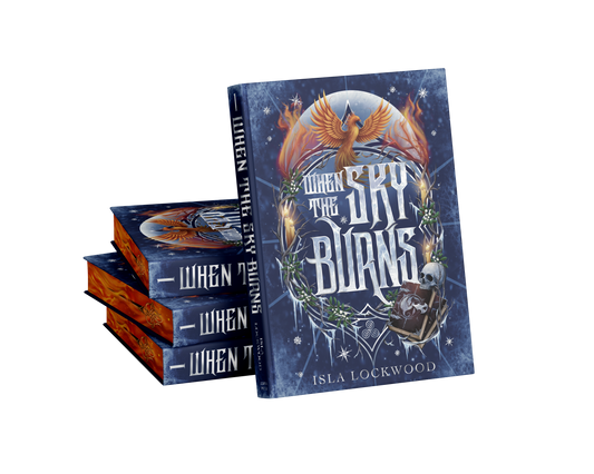 Special Edition, Signed, With Art Pack - When the Sky Burns