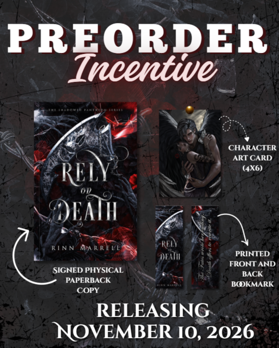 Rely on Death - Signed with Goodies
