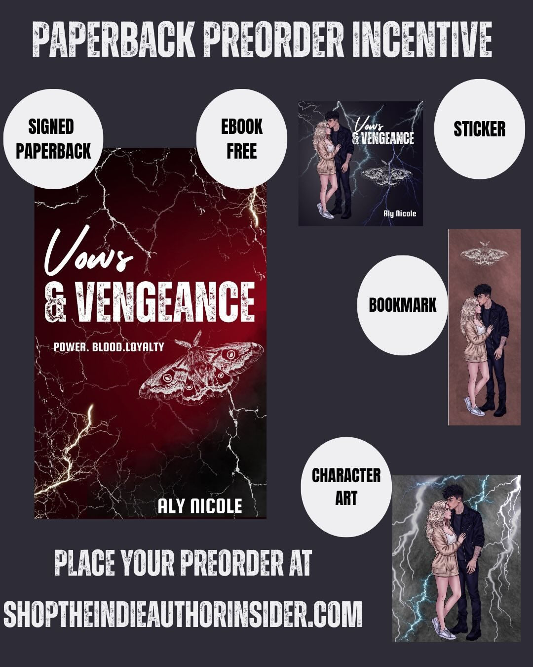 PREORDER VOWS & VENGEANCE BY ALY NICOLE