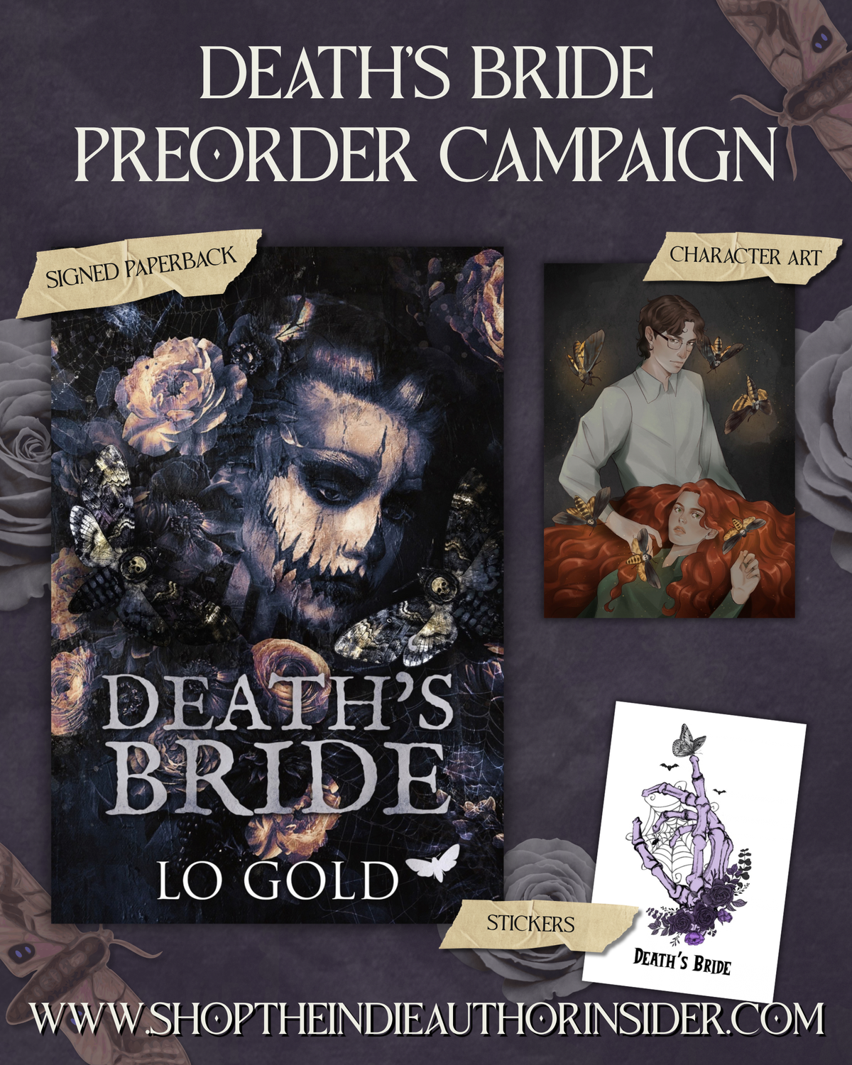 Death's Bride - Signed with Goodies