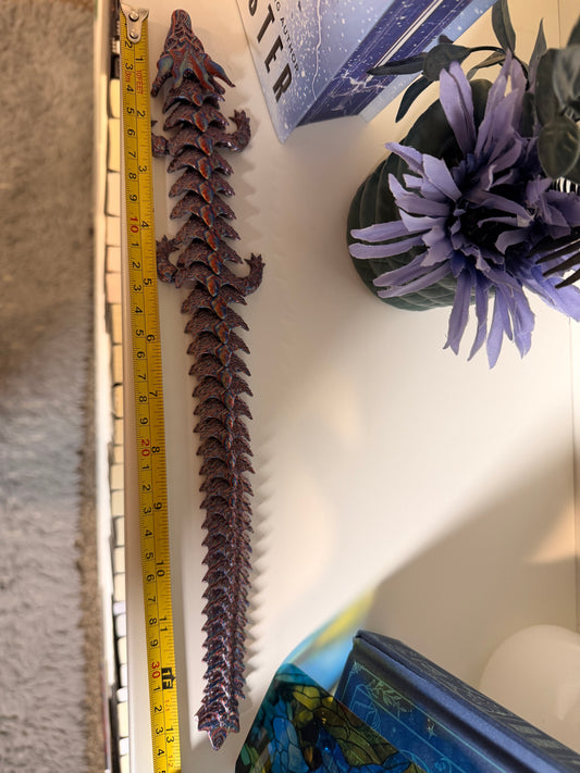 Multicolor Dragon - 3D Print, Shelf Decor